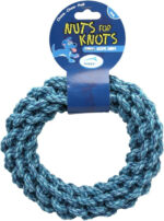 Nuts For Knots Rope Ring Dog Toy, Large, Assorted Colours