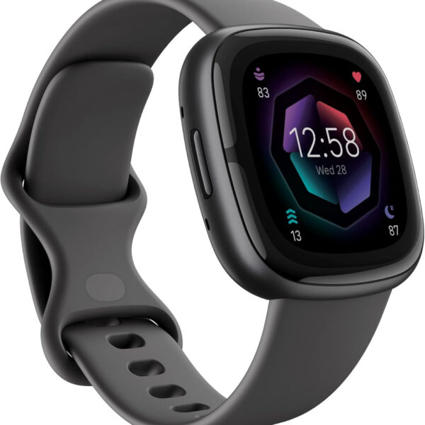 Google Fitbit Sense 2 Health and Fitness Smartwatch with built-in GPS, advanced health features, up to 6 days battery life - Compatible with iOS 15 or higher & Android OS 9.0 or higher