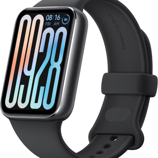 XIAOMI Smart Band 9 Pro, Sports fitness tracker, 1.74 narrow-edge quadrilateral display, 21 Days Battery Life, Upgraded sleep tracking, 150+ sports modes, 5ATM, GPS and compass, Obsidian Black