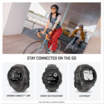 Garmin Instinct E [Renewed], 40 mm Rugged GPS Smartwatch with essential smart features, Built in Sports Apps, Supertough Design Features, Black Bezel with Charcoal Band (Renewed) - Image 8