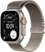 Apple Watch Band - Milanese Loop - 49mm - Natural - Large - Image 4