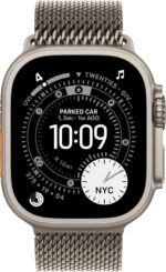 Apple Watch Band - Milanese Loop - 49mm - Natural - Large - Image 5