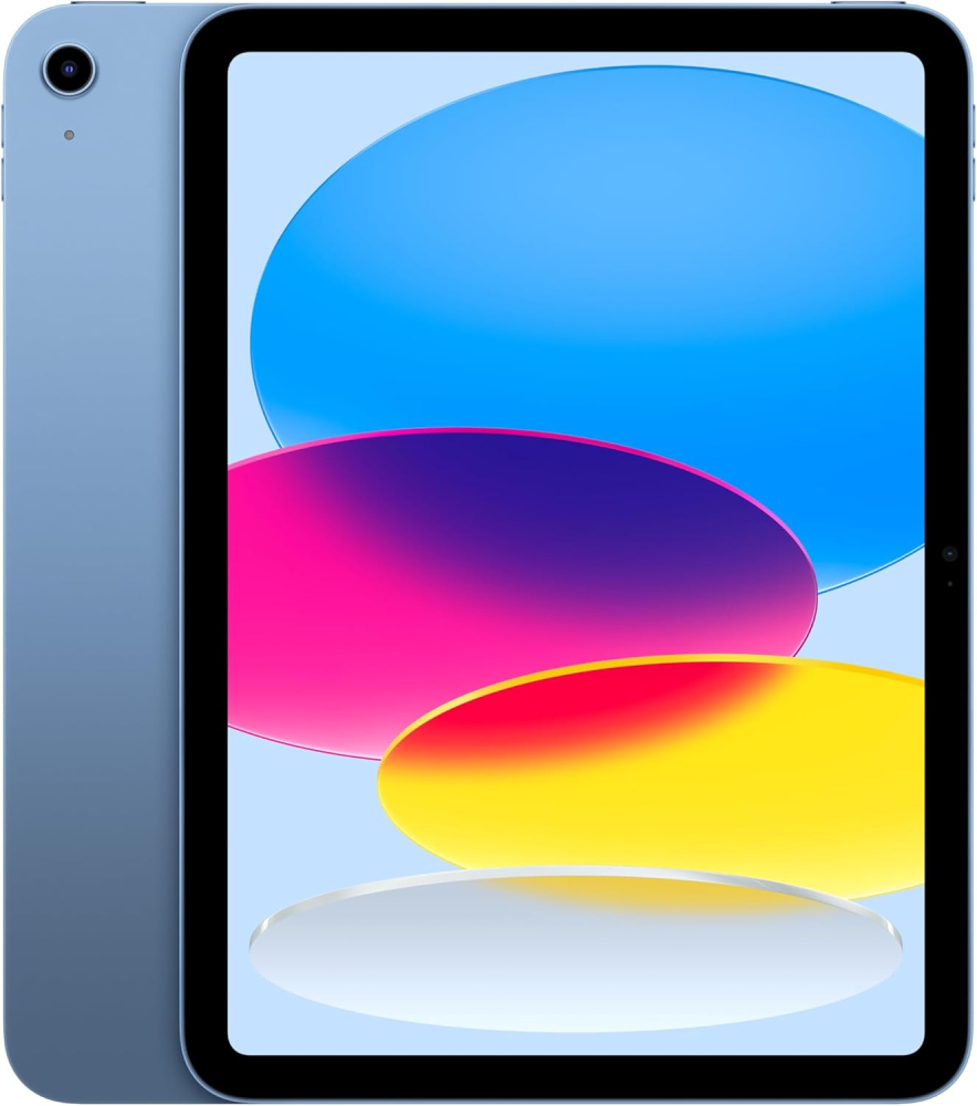 Apple iPad 11-inch: A16 chip, 11-inch Model, Liquid Retina Display, 128GB, Wi-Fi 6, 12MP Front / 12MP Back Camera, Touch ID, All-Day Battery Life — Blue