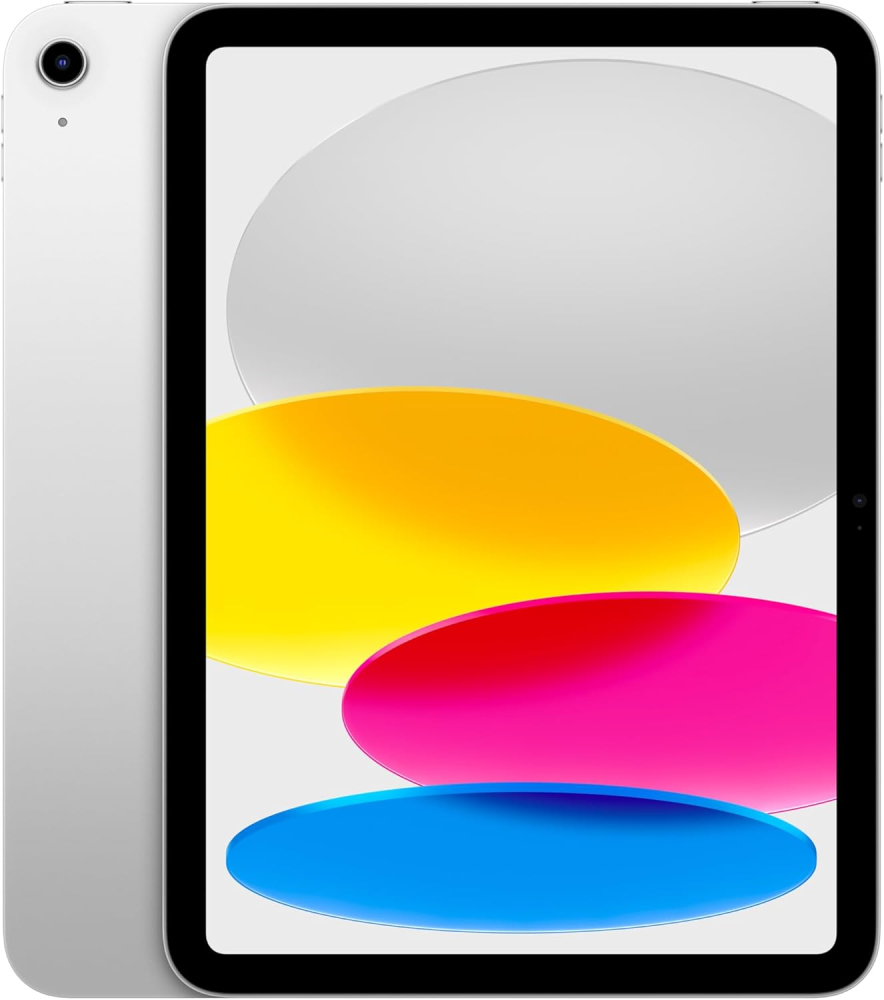 Apple iPad 11-inch: A16 chip, 11-inch Model, Liquid Retina Display, 128GB, Wi-Fi 6, 12MP Front / 12MP Back Camera, Touch ID, All-Day Battery Life — Silver