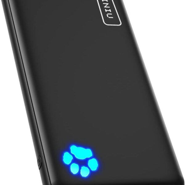 INIU Power Bank, Portable Charger 10000mAh Slimmest & Lightest High-Speed USB C Input & Output, PowerBank Triple 3A Phone Battery Pack, Travel Charger for iPhone 17 16 15 14 Plus Pro Samsung iPad etc