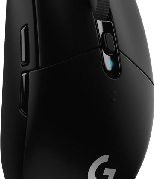 Logitech G305 LIGHTSPEED Wireless Gaming Mouse, HERO 12K Sensor, 12,000 DPI, Lightweight, 6 Programmable Buttons, 250h Battery Life, On-Board Memory, PC/Mac - Black
