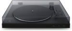 Sony PS-LX310BT Bluetooth Turntable with built-in Phono Pre-Amp, 2 speeds and 3 gain modes, Black