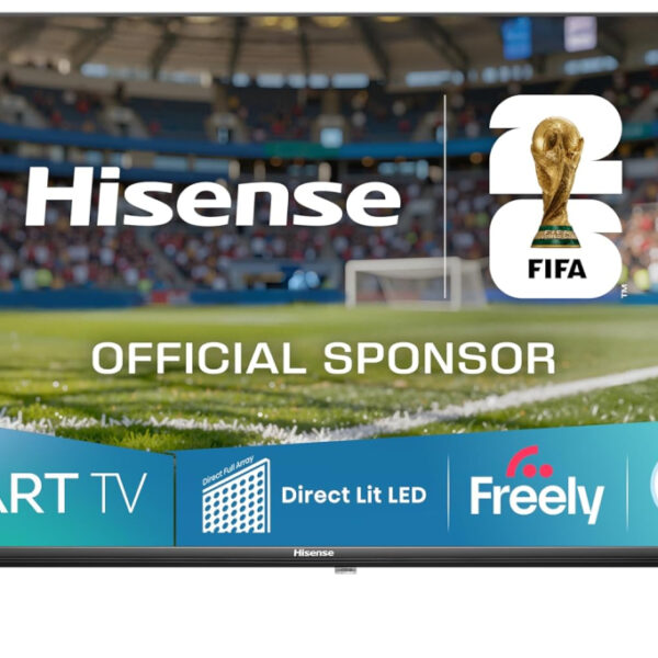 Hisense 40" 40A4QTUK FHD LED TV with Freely - Direct Lit LED, Dolby Audio, Natural Colour Enhancer, Games Mode, Sports Mode with Freely, Disney +, YouTube, Netflix