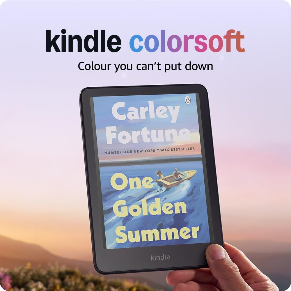 Amazon Kindle Colorsoft (newest gen) | With colour display and adjustable warm light – 16 GB