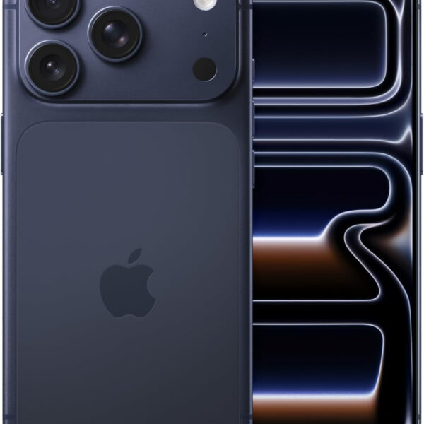 Apple iPhone 17 Pro 256 GB: 6.3-inch Display with ProMotion up to 120Hz, A19 Pro Chip, Breakthrough Battery Life, Pro Fusion Camera System with Center Stage Front Camera Deep Blue