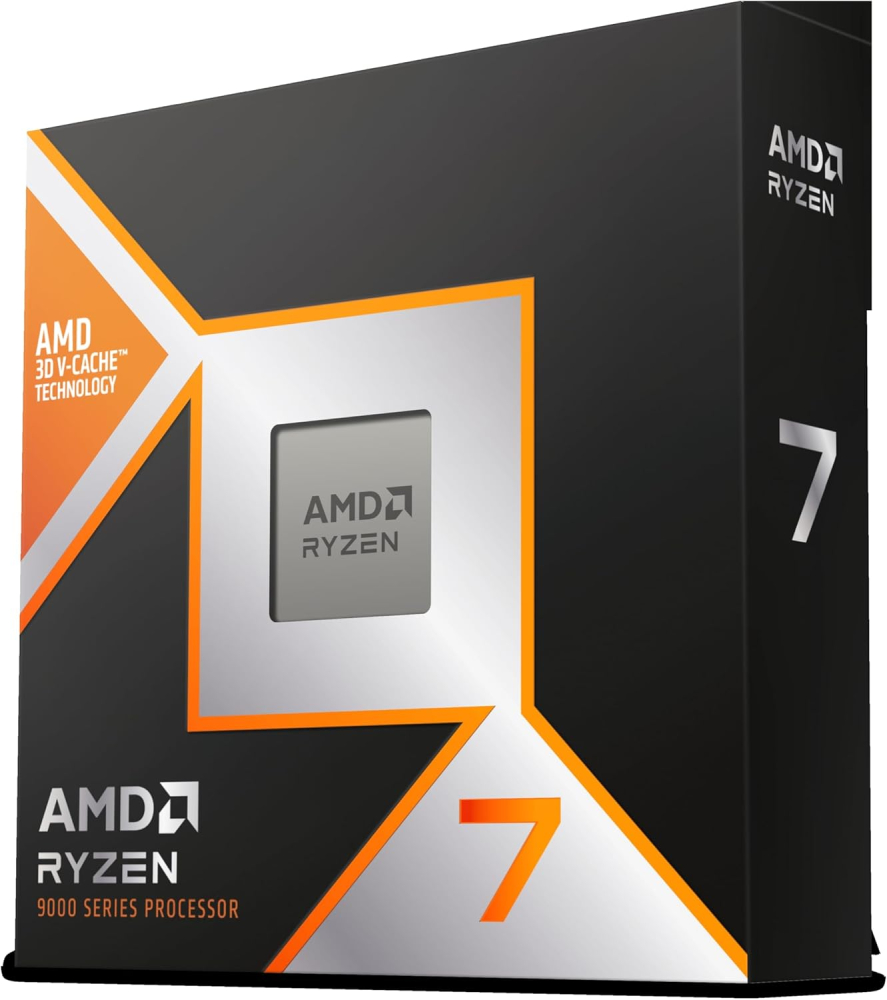 AMD RYZEN ™ 7 9800X 3D Desktop Processor (8-core/16-thread, 104MB cache, up to 5.2 GHz max boost)
