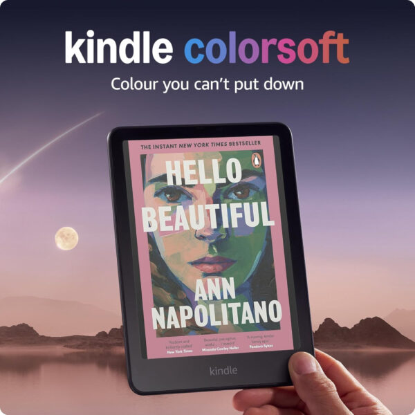 Amazon Kindle Colorsoft Signature Edition (newest gen) | With colour display, auto-adjusting front light, wireless charging and long battery life – 32GB
