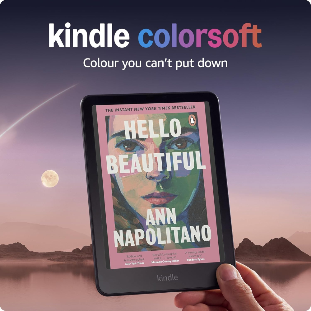 Amazon Kindle Colorsoft Signature Edition (newest gen) | With colour display, auto-adjusting front light, wireless charging and long battery life – 32GB