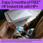 HP DeskJet 2810e All in One Printer | Perfect for Home | Colour | Wireless | Print, Scan & Copy | 3 Months of free Instant Ink | Easy Setup & Reliable Wi-Fi | White - Image 8