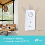 TP-Link RE550 AC1900 WiFi Extender Booster, Dual Band WiFi Booster, 3 Antennas, Gigabit Ethernet Port, Intelligent Monitor, AP Mode, APP Control, Ultimate Compatibility WiFi Mesh, Easy Setup - Image 7