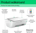 HP DeskJet 2820e All in One Printer | Perfect for Home | Colour | Wireless | Print, Scan & Copy | 3 Months of free Instant Ink | Easy Setup & Reliable Wi-Fi| Cement - Image 7