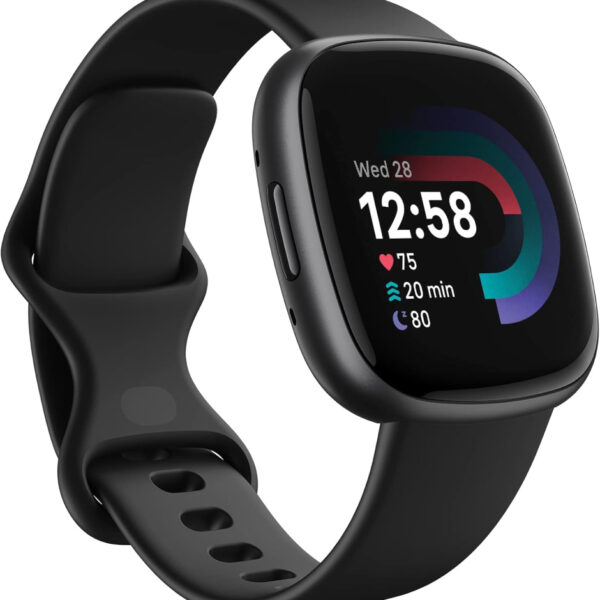 Google Fitbit Versa 4 Fitness Smartwatch with built-in GPS and up to 6 days battery life - compatible with iOS 15 or higher & Android OS 9.0 or higher