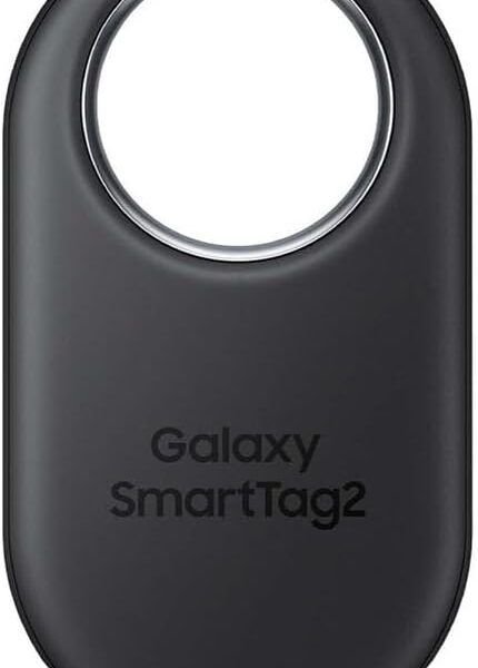 Samsung Galaxy SmartTag2 Bluetooth Tracker (1 Pack), Compass View AR, Find Lost Mode, Black