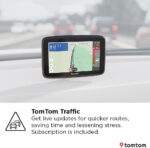 TomTom Car Sat Nav GO Advanced (6 Inch, with Traffic Information, Speed Cam Alert Trial, World Map Updates Included, Updates via WiFi, Moving Lane Guidance, Visual Cues, Integrated Reversible Mount) - Image 6
