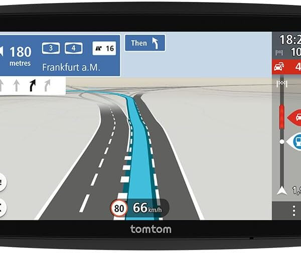 TomTom Car Sat Nav GO Classic 2nd (5 inch, with Traffic information, speed cam alert trial, Europe Map updates included, updates via WiFi, Moving Lane Guidance, integrated reversible mount)