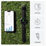 Garmin Approach® S44, Essential Golf GPS Smartwatch, AMOLED Display, On-Course Features, Silver Aluminum Bezel with Black Silicone Band - Image 7
