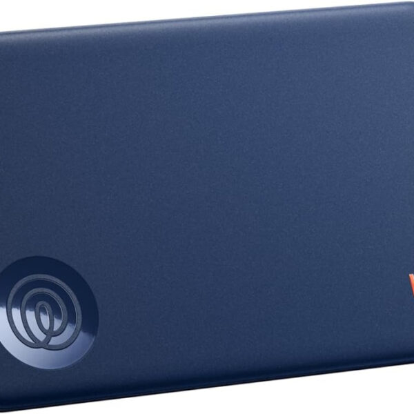 Tile by Life360 Slim - Wallet Finder, Bluetooth Tracker and Item Locator for Luggage Tags, Passports and More. Both iOS and Android Compatible. Phone Finder. 1-Pack (Navy Blaze)