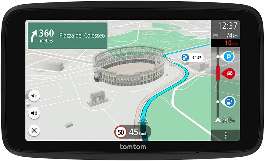 TomTom Car Sat Nav GO Superior (6 Inch, with Traffic Congestion and Speed Cam Alerts thanks to TomTom Traffic, World Maps, Quick-Updates via WiFi, Fuel Prices, Click-Drive Mount) - NEW SOFTWARE