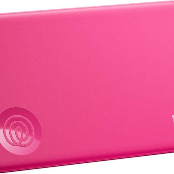 Tile by Life360 Slim - Wallet Finder, Bluetooth Tracker and Item Locator for Luggage Tags, Passports and More. Both iOS and Android Compatible. Phone Finder. 1-Pack (Pink Punch)
