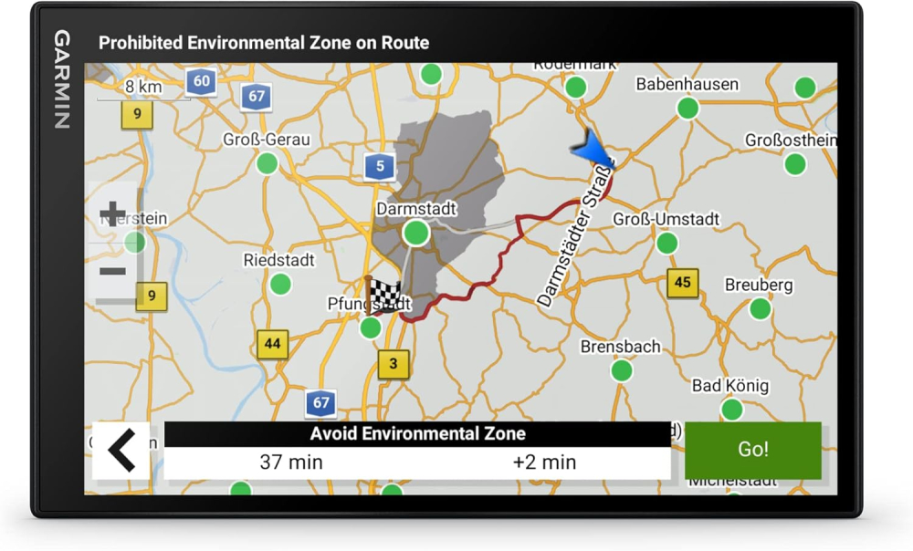 Garmin DriveSmart 86 with Think Assemble Alexa,GPS Sat Nav, 8" Display, Map Updates for UK, Ire and Full Europe, Digital Traffic,Bluetooth Hands-free Calling,Voice Commands/Smart Features,
