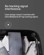 Belkin Waterproof Apple AirTag Secure Holder with Adhesive, Durable Scratch-Resistant AirTag Case, Protective AirTag Keychain Accessory for Skateboard, Trailer, Drone, Bike, & More - Black (2-pack) - Image 5