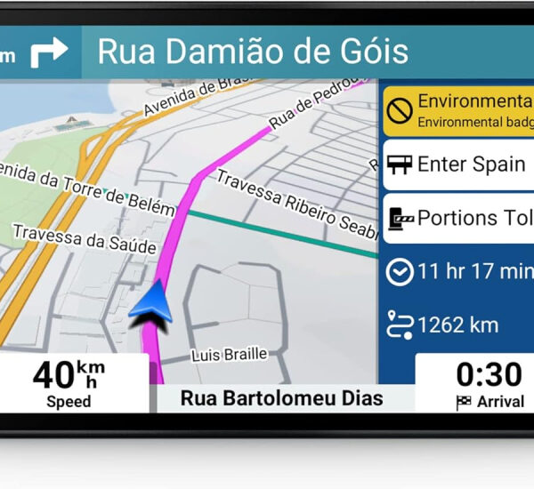 Garmin DriveSmart 66 with Think Assemble Alexa,GPS Sat Nav, 6" Display, Map Updates for UK, Ire and Full Europe, Live Traffic via app,Bluetooth Hands-free Calling,Voice Commands/Smart Features,