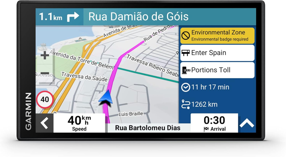 Garmin DriveSmart 66 with Think Assemble Alexa,GPS Sat Nav, 6" Display, Map Updates for UK, Ire and Full Europe, Live Traffic via app,Bluetooth Hands-free Calling,Voice Commands/Smart Features,