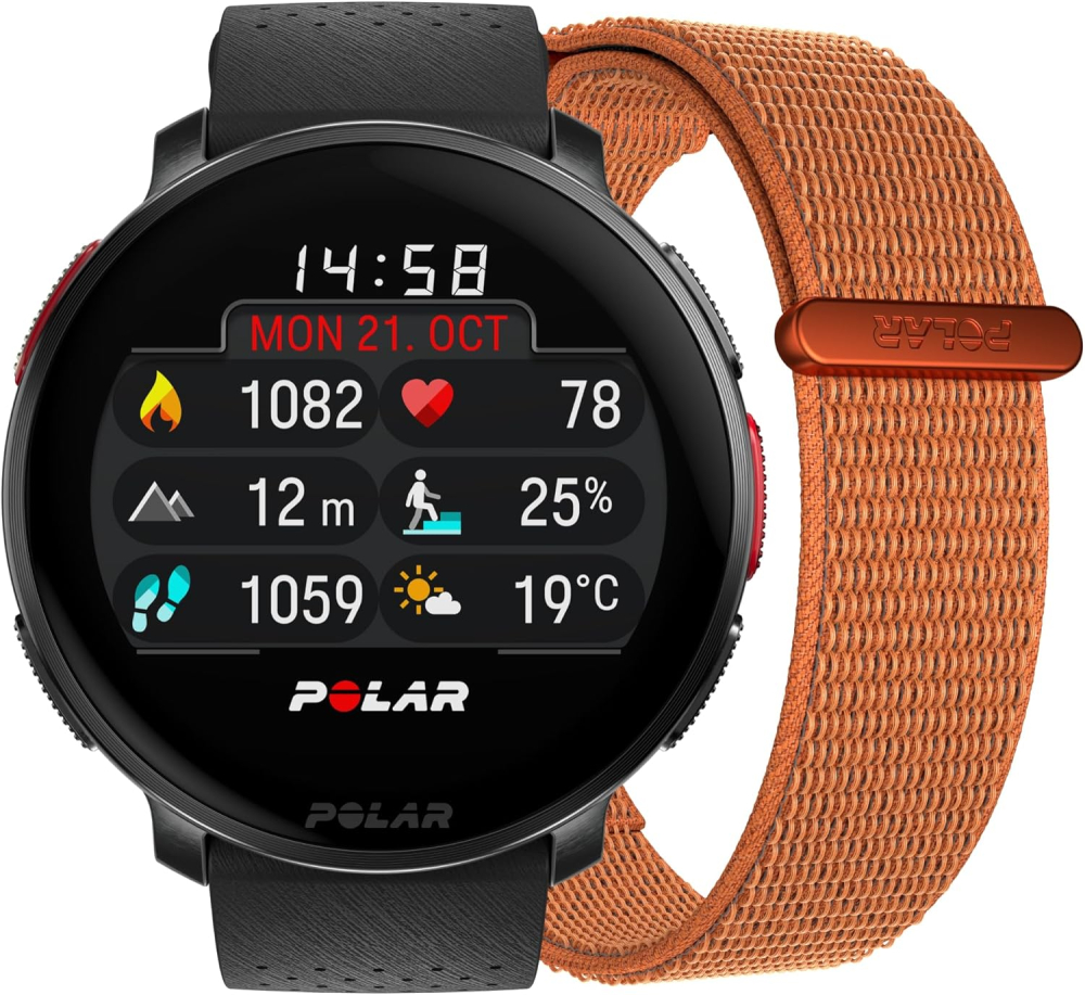 Polar Vantage V3 – GPS Multisport Watch with Advanced Heart Rate Monitoring, Extended Battery Life, Offline Maps, and Navigation for Running & Triathlon