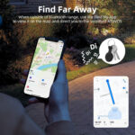 GPS Tracker for Vehicles, Portable Car Tracker Compatible with All Mobile Device, Global Car Hidden Locator With Magnetic silicone Case, No Need Monthly Fee/Subscription/SIM Card, 7 day Track Playback - Image 6