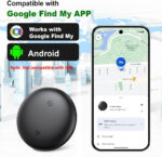 Android Tracker Tag compatible with Google Find My (Find Hub), Smart Tag replaceable battery (Android Only), IP68 Waterproof, Item Finders for wallets, bikes, keys, luggage, and backpacks (1 pack) - Image 2