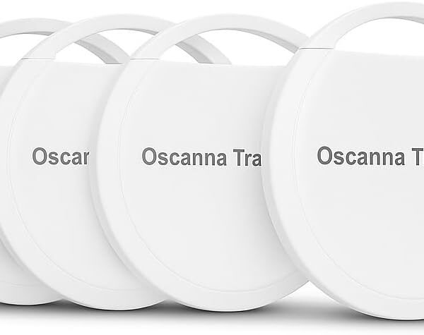 Air Tracker 4-Pack – Works with Apple Find My App, GPS Finder for Keys, Wallet, Pets & Bags WHITE