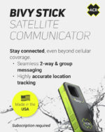 ACR Bivy Stick Satellite Communicator - Two-Way Global SMS, GPS Tracker, Off-Grid Communication, SOS Emergency Beacon, Satellite Messenger & Location Sharing - iOS/Android App - Image 2