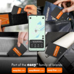 easyTag Card Tracker (Samsung Only) - Slim and Global Tracking Smart Tag for Wallets, Bags, Suitcases and Luggage. Rechargeable Smart Tag Compatible with Samsung SmartThings App - Image 2