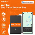 easyTag Card Tracker (Samsung Only) - Slim and Global Tracking Smart Tag for Wallets, Bags, Suitcases and Luggage. Rechargeable Smart Tag Compatible with Samsung SmartThings App - Image 3