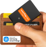 easyTag Card Tracker (Samsung Only) - Slim and Global Tracking Smart Tag for Wallets, Bags, Suitcases and Luggage. Rechargeable Smart Tag Compatible with Samsung SmartThings App
