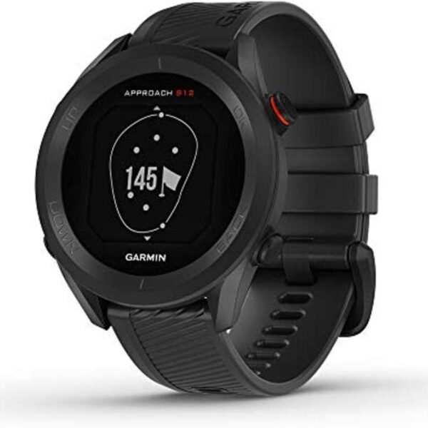 Garmin Approach S12, Easy-to-Use GPS Golf Watch, 42k+ Preloaded Courses, Black, 010-02472-00