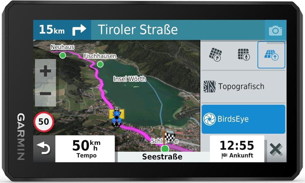 Garmin zūmo XT All-Terrain Motorcycle Sat Nav, 5.5-inch Ultrabright and Rain-Resistant Display, One Size, Black