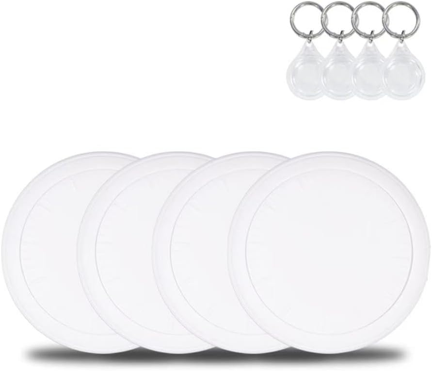 MJY Android Tracker Tag (Certified Google Not for iOS and Huawei), Android Smart Bluetooth Air Tracking tag Compatible with Google Find My for Key, Luggage, Backpack, IP67 Waterproof-4PACK White