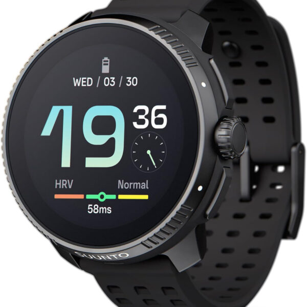 SUUNTO Race GPS Sports Watch, Smartwatch for Multisport Training Workout, AMOLED Touch screen & Digital Crown, Advanced Health & Recovery Supports, 26-Day Battery Life, Dual-GNSS, Offline Map
