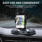 Nonslip Beanbag Dashboard Friction,Car Sat Nav GPS Dashboard Mount for Garmin, TomTom, Magellan and Other Portable GPS Navigators - Image 4