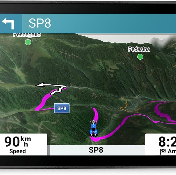 Garmin (Renewed) zūmo XT2 rugged All-Terrain Motorcycle Sat Nav, Bright 6” Sunlight-Readable Rain-Resistant Display, Visual Route Planner and Ride Summaries [Renewed]