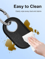 Samsung Galaxy SmartTag 2 4 Piece Soft Silicone Case Cover with Keychain for Samsung Galaxy SmartTag 2 - Anti-S - Image 9