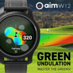 GolfBuddy Aim W12 GPS Golf Watch - Full Colour Touch Screen - Green Undulation, Hole Preview, Smartest Way to Play - Image 3