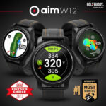 GolfBuddy Aim W12 GPS Golf Watch - Full Colour Touch Screen - Green Undulation, Hole Preview, Smartest Way to Play - Image 6