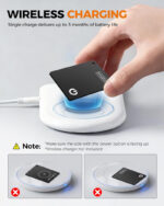 Air Tag Card Wallet Tracker Card,1.6mm Thin,Waterproof Smart Bluetooth Tags,Item Tracker/Finder Compatible with Apple Find My (iOS Only), for Suitcases,Bags,Passports,Luggage - Image 2